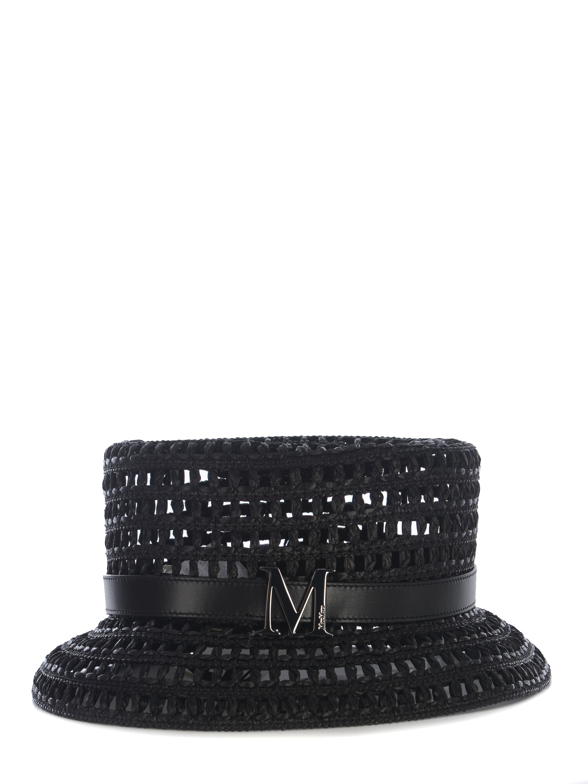 ハット MAX MARA Woman Hat Black 2345710138600 002 Hat Max Mara 
